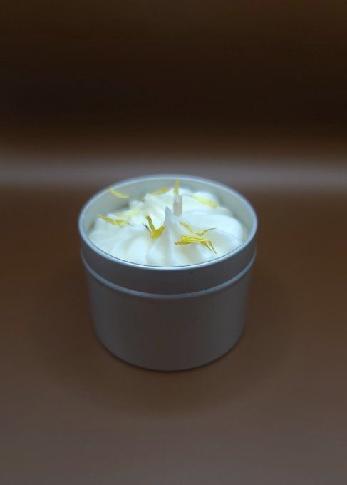 Bougie fouettée Citron meringué 100g