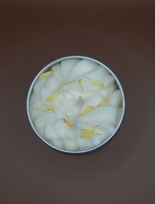 Bougie fouettée Citron meringué 100g