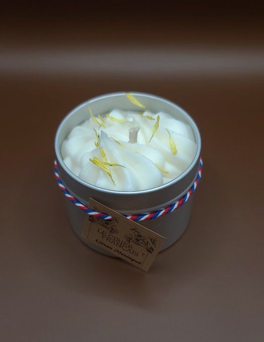 Bougie fouettée Citron meringué 100g